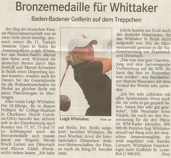 Badisches Tagblatt, 31.01.2012